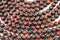 Red Tigers Eye Gemstone Beads, 10mm, Round